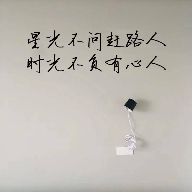 现货直发生学生励志文字墙贴学校宿舍寝室装饰激励努力学习贴纸北极象