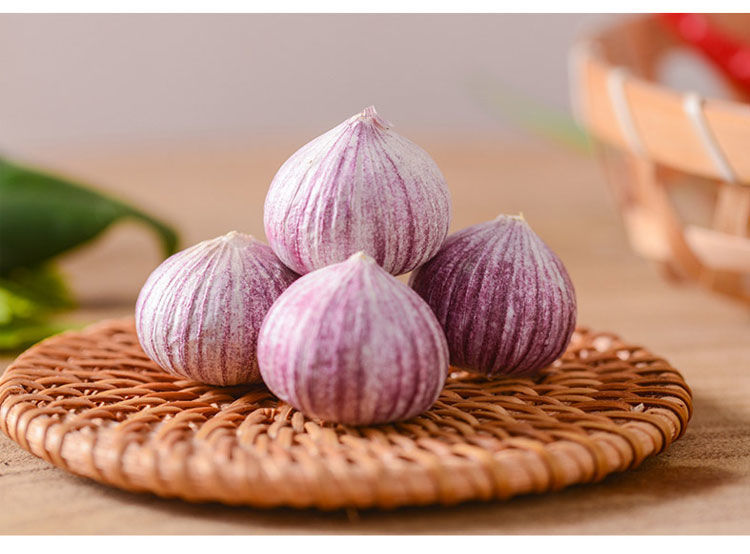年货精选云南独头蒜紫皮大蒜独头干大蒜头红皮干蒜独蒜紫蒜新鲜紫皮蒜