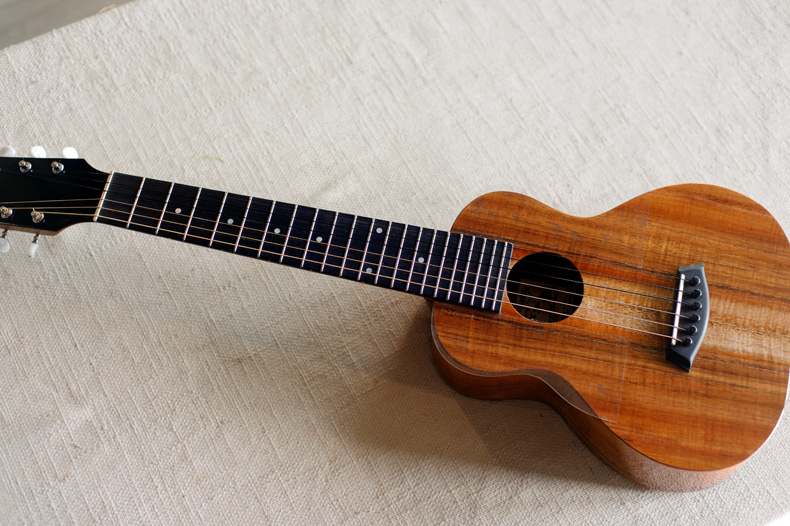 kanilea k-1gl6夏威夷相思木单板吉他里里6弦小吉他吉他丽丽 k-1 gl6