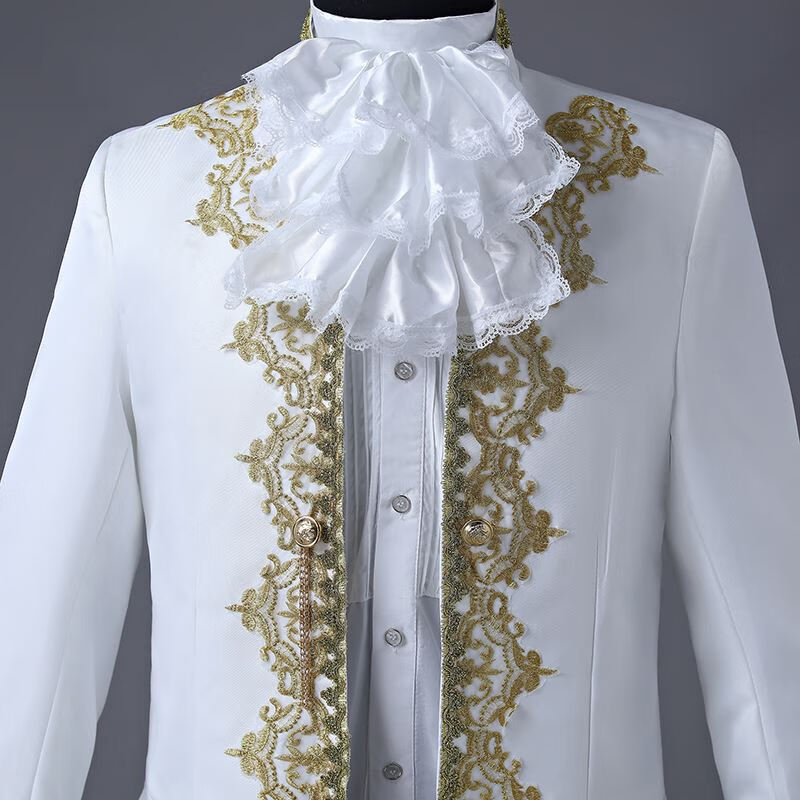 宫廷话剧演出服男士礼服 欧洲戏剧服 王子舞台复古表演欧式服装 抖音