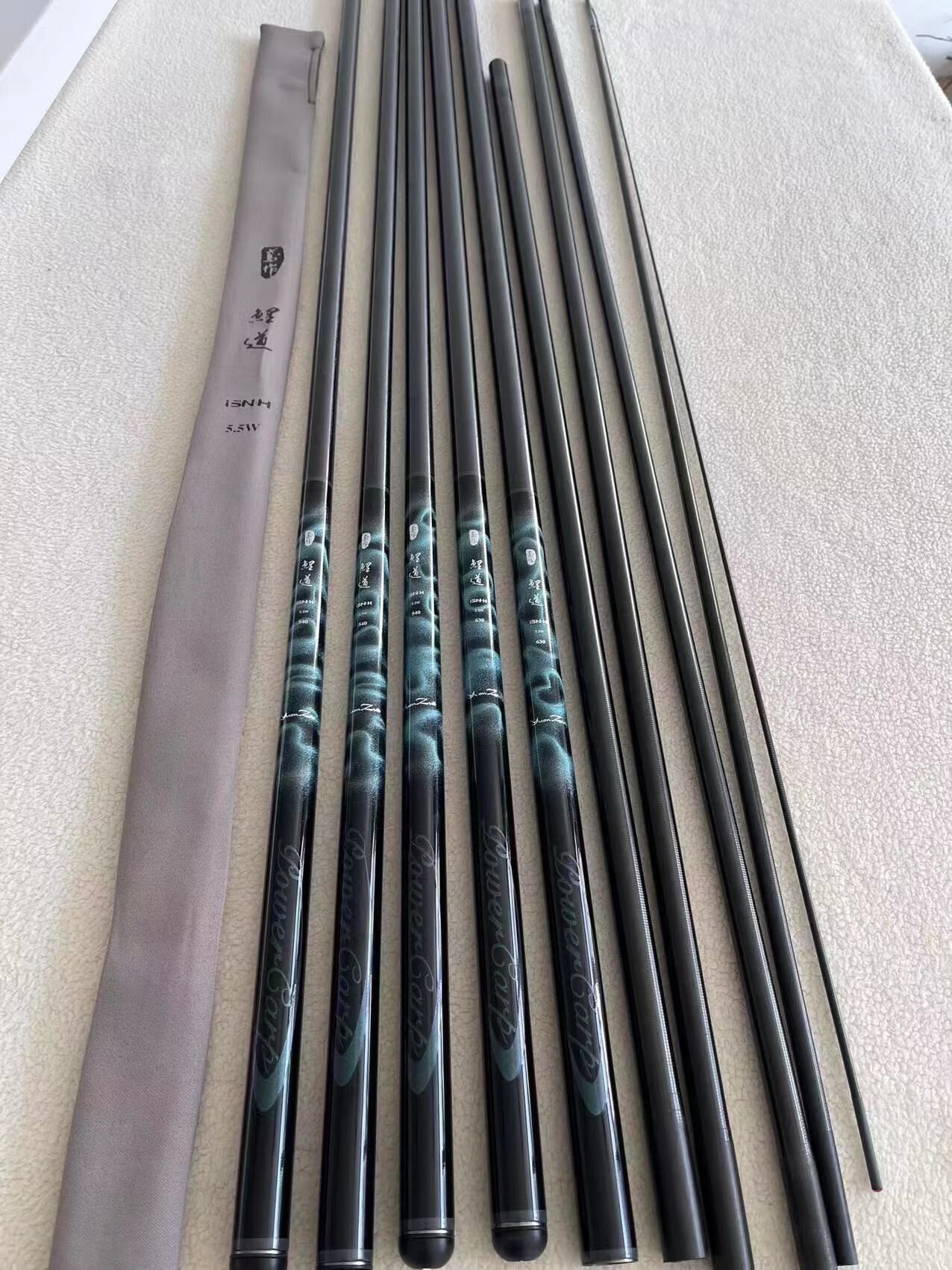 名伦鲤道二代进阶版鱼竿超轻超硬手杆综合鲤鲫鱼竿罗非台钓竿 7.