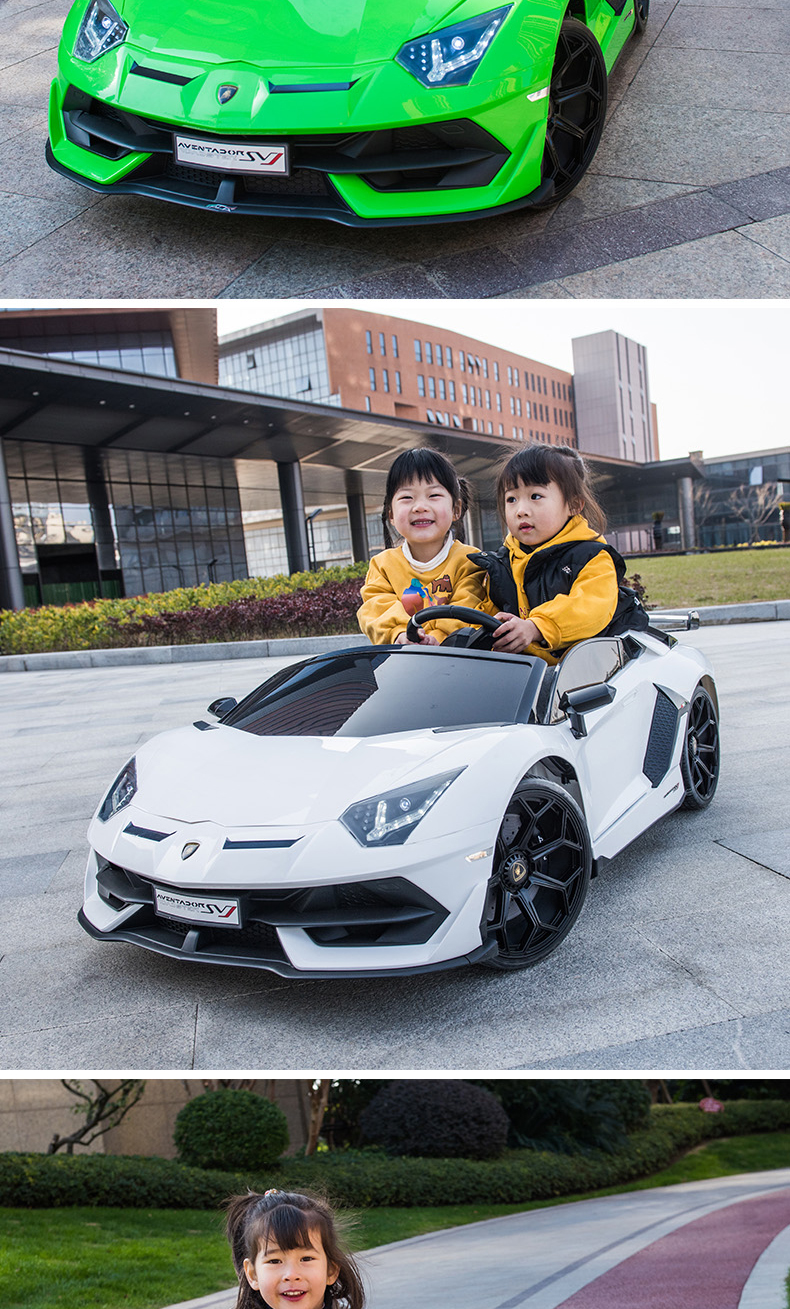 儿童电动车四轮遥控汽车小孩宝宝玩具车可坐人跑车六一提前购现货速发