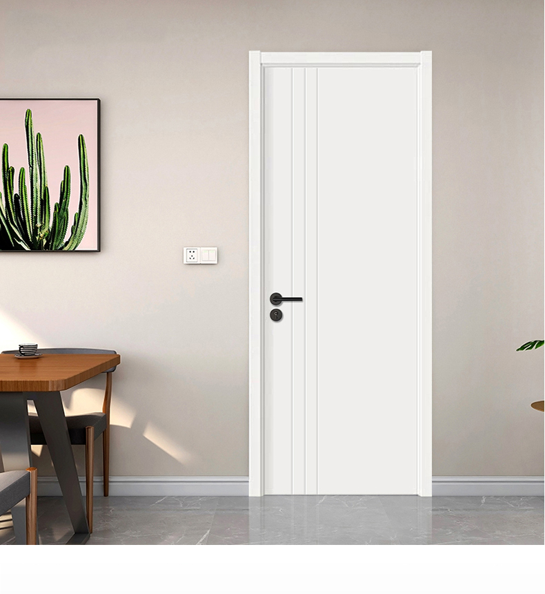 盼盼木门卧室门实木复合门室内厨房门静音套装门简约客厅房间家用免漆