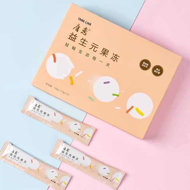 益生元果冻 新款12条装 唐恋益生元果冻 【新包装 十盒】代理价