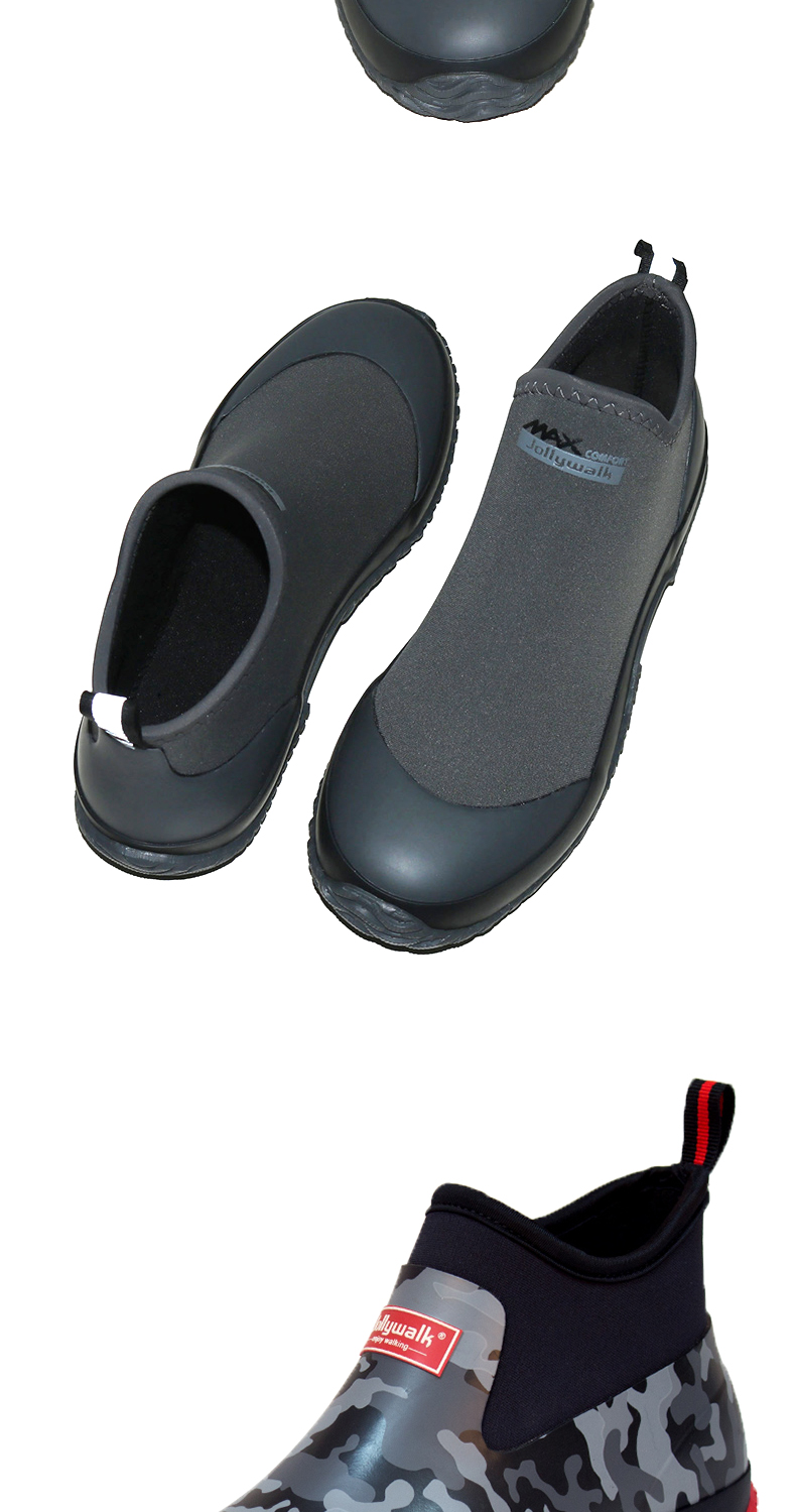 walk非常行雨鞋男女时尚低帮水鞋雨靴牛勃朗潜水鞋防水耐磨防滑橡胶鞋