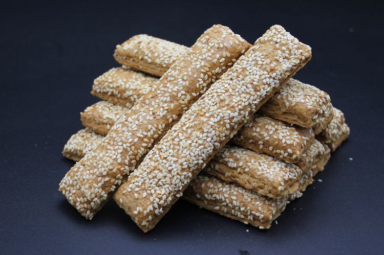 江苏特产南通传统糕南通脆饼408克 无糖荞麦2包