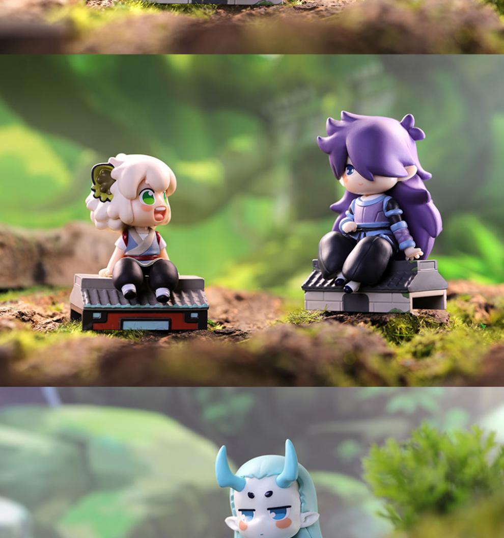 大电影罗小黑战记屋檐系列人形盲盒潮玩动漫公仔周边生日礼物单个盲盒