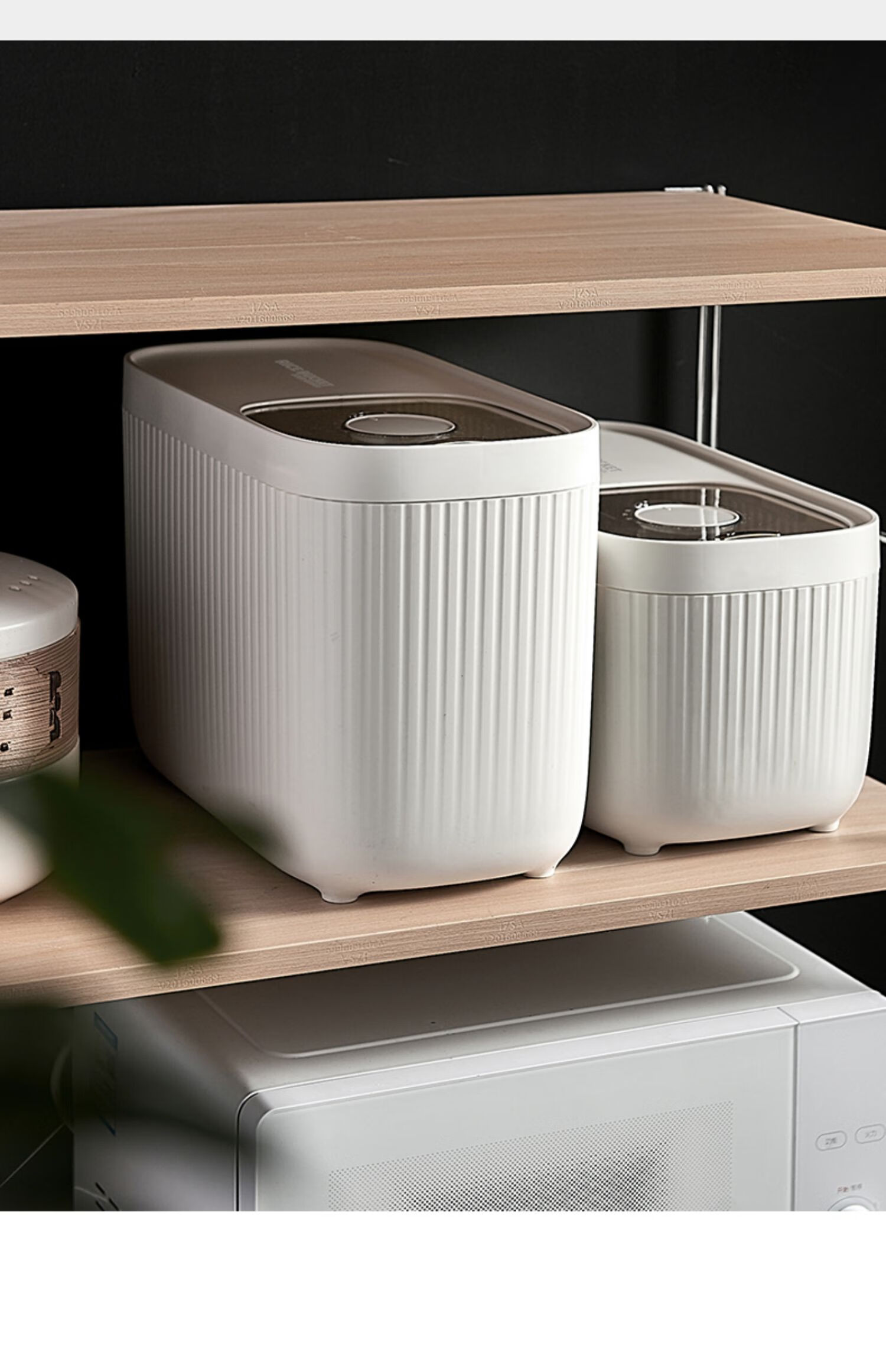 特百惠(tupperware)轻奢米桶厨房家用防虫防潮密封装大米缸储存罐面粉