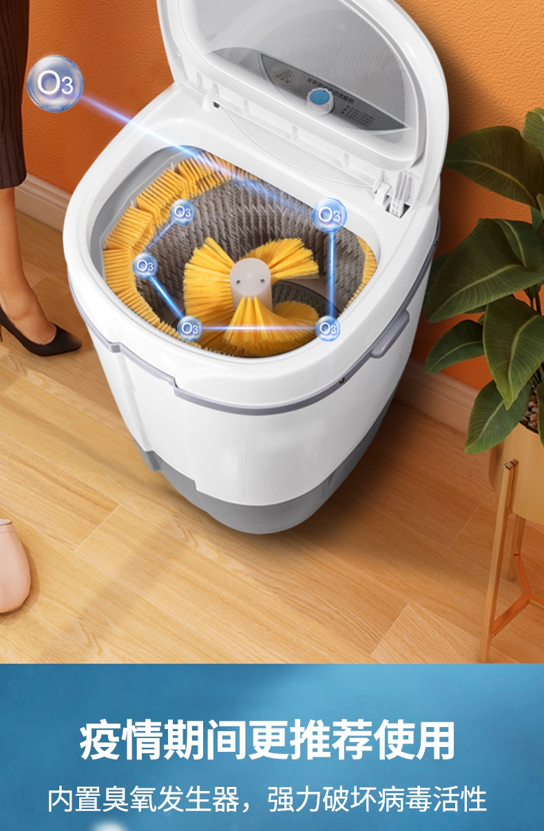 凤凰洗鞋机凤凰牌洗鞋机全自动家用小型洗脱一体刷鞋机抖音刷鞋子神器