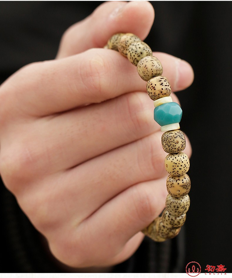 初嘉 原矿琥珀蜜蜡直切隔片 垫片隔珠文玩手链108佛珠星月金刚diy配