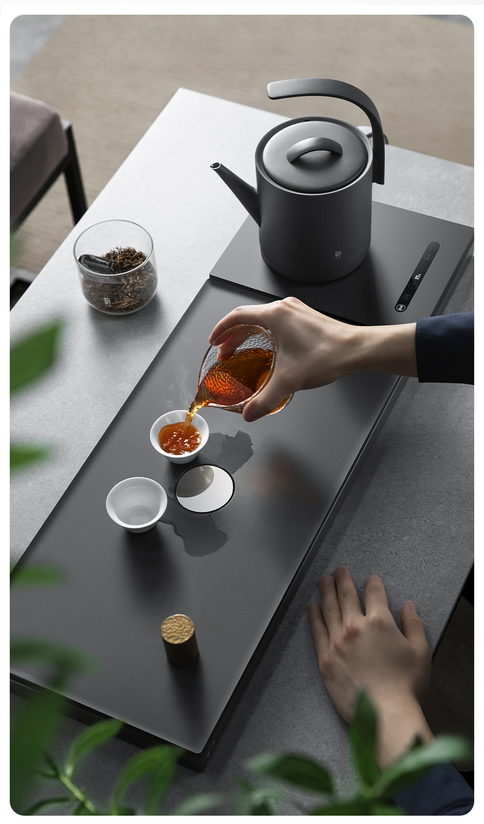 三界茶具全自动上水电热水壶烧水保温煮茶器抽水功夫茶盘茶具套装q2d