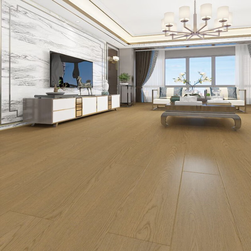 厂家批发银离子碳纤维除菌木地板12家用地暖强化复合木地板 601 1219*