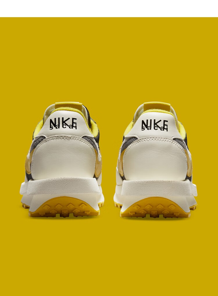 冠希三方联名解构灰白藤原浩闪电男鞋童女鞋跑步鞋 sacai藤原浩黑蓝