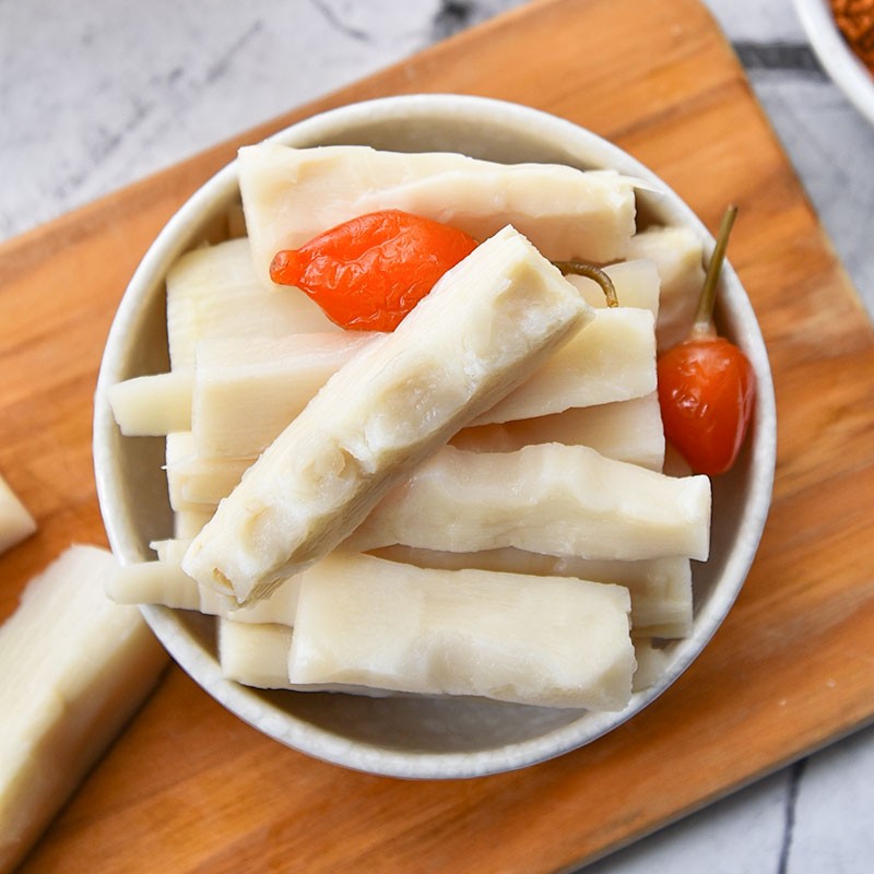 发记甜酸竹笋480g*2罐 城隍酸料酸野广西酸嘢腌制玉林酸笋片甜竹笋脆