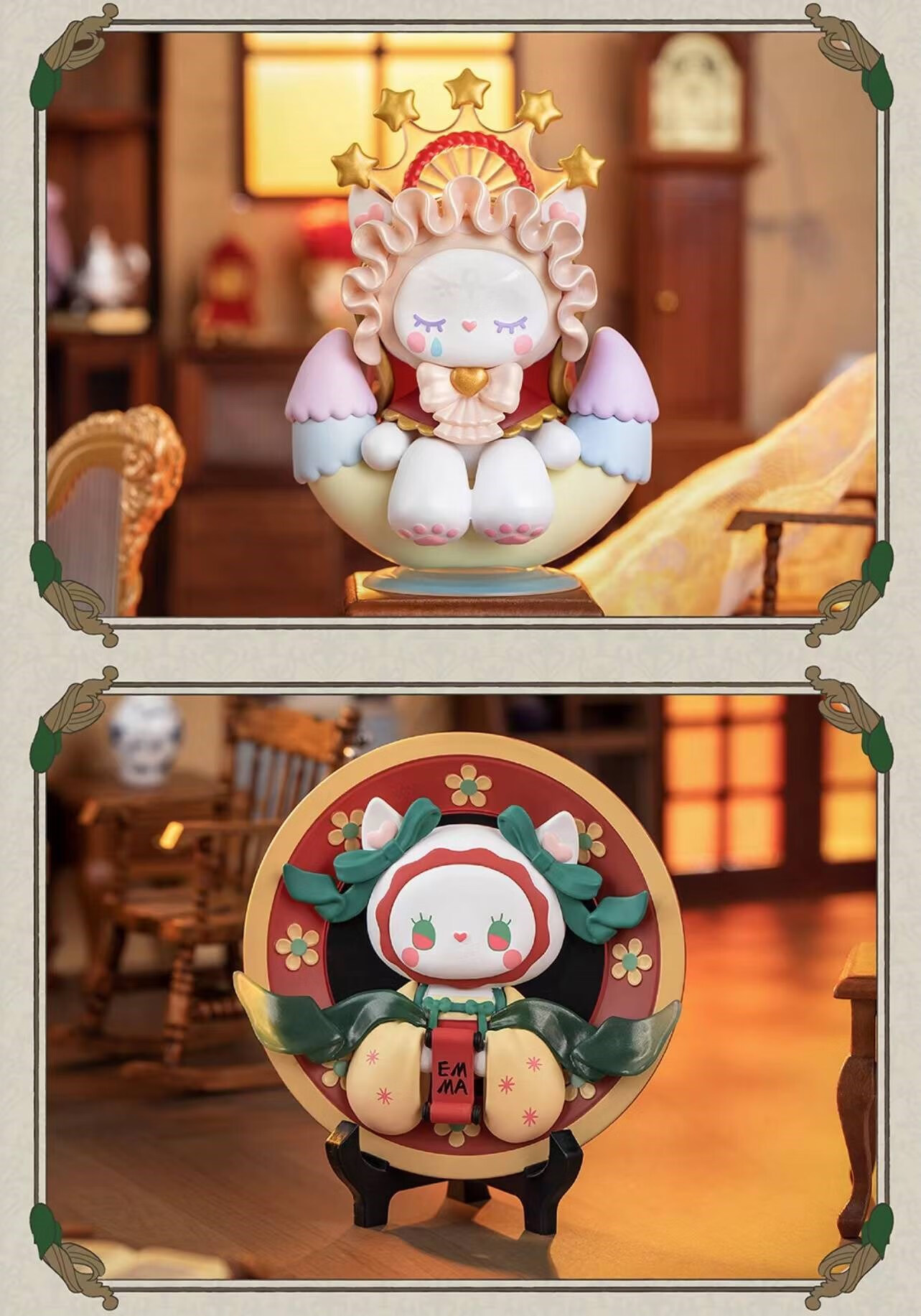 emma秘境森林诗会系列盲盒手办潮玩玩具公仔摆件女生礼物 全新端盒8个