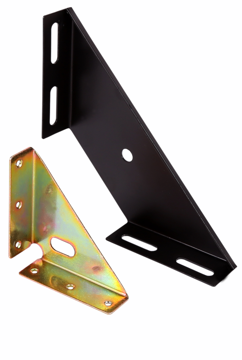 沪闵三面固定角铁床角码加厚床角撑床连接件角铁加厚家具床架配件床撑