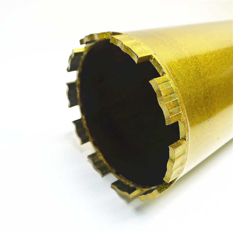 600加长金刚石水钻头水钻机水转头水磨钻混凝土墙壁管道开孔器 96x600