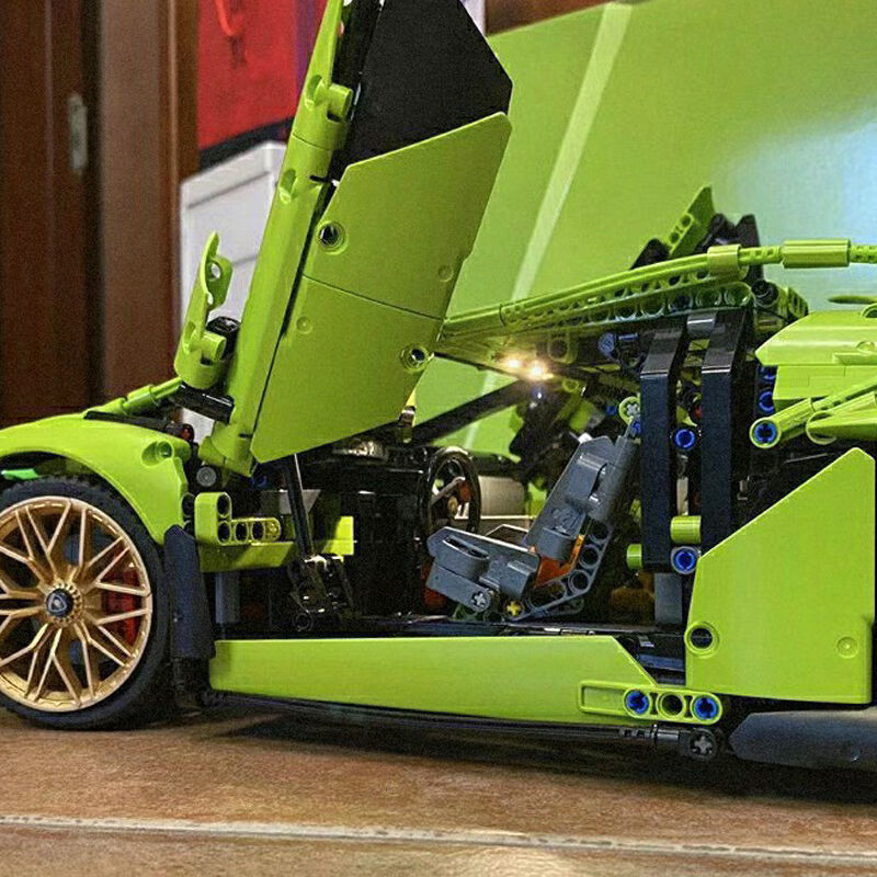 乐高(lego)兰博基尼积木3696高难度拼插模型同款拼装成人超大型汽车