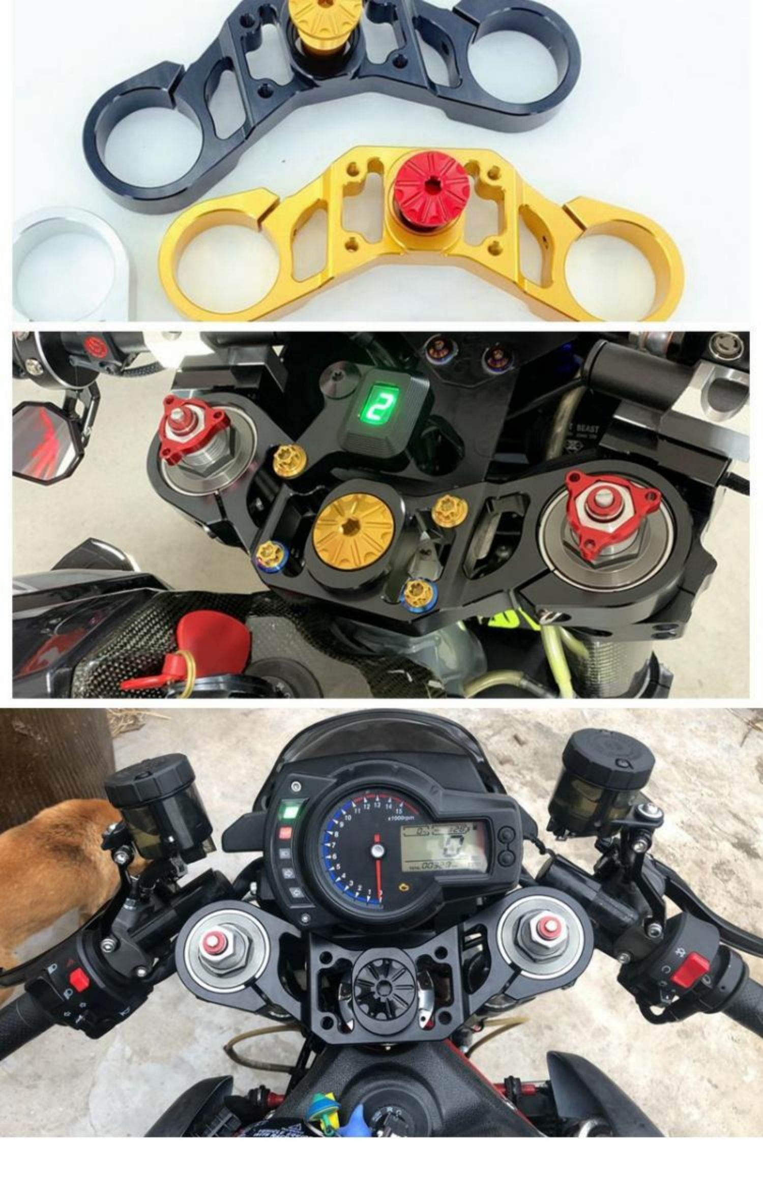 300 贝纳利752s手把 改跑车手把 58mm手把 分离把手摩托用品 手把后