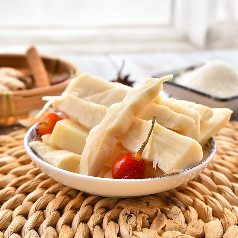 酸笋片即食 发记甜酸竹笋900g 酸野水果广西玉林特产城隍酸料酸嘢手撕