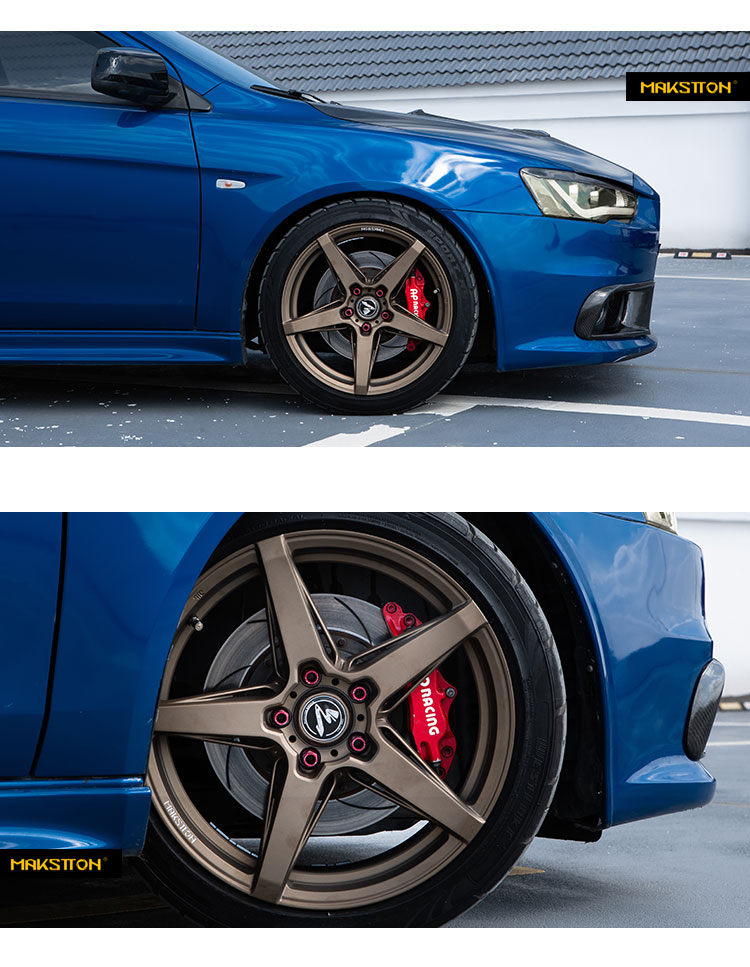 迈斯盾改装轮毂mst-716适用于大众高尔夫cc宝马本田思域雅阁马自达