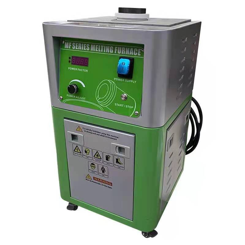 熔金炉 小型 坩埚炉 熔炼炉熔化金银铝铜高温炉熔金机 中频微型熔金炉