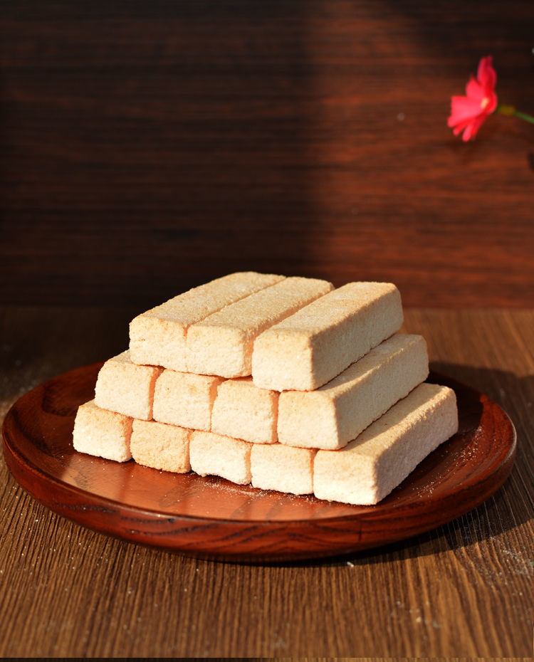 【顺丰速运】绍兴特产260g~500g椒盐味鸡骨香糕干代餐早餐零食点心