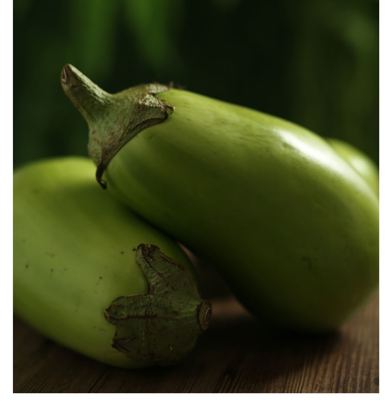 媚调 东北特产大绿茄子农家自种新鲜现摘绿皮茄子生吃青茄蔬菜 5斤