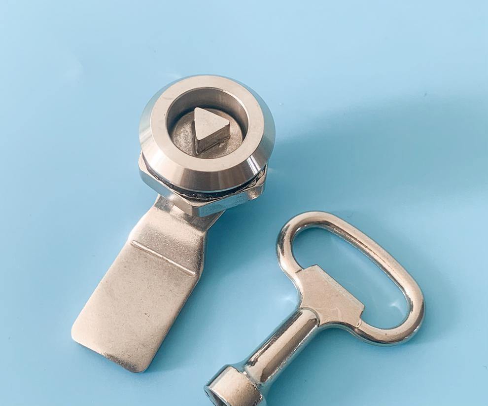 ms705转舌锁 三角锁芯一字锁 配电箱开关柜锁消防栓垃圾桶锁 拉攀防水