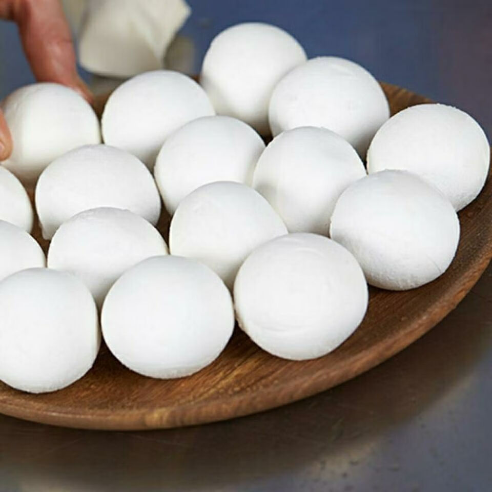 一包500g10个荠菜肉汤圆新鲜冷冻手工大团子元宵荠菜大汤圆3袋共30个
