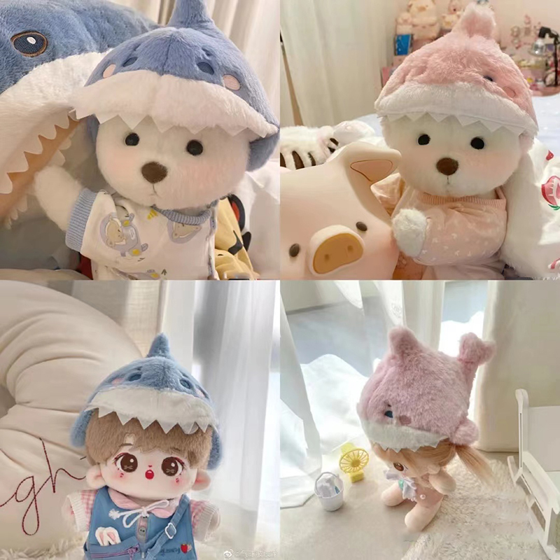 莉娜熊玩偶头套 teddybears莉娜の熊玩偶恐龙鲨鱼头套丽娜小熊娃娃