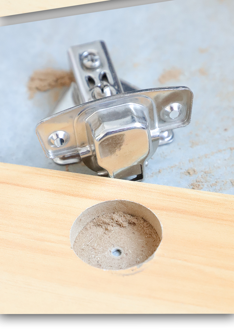 智钻 木工开孔器35mm三刃升级神器桌面木板木头铰链打孔套装木钻头