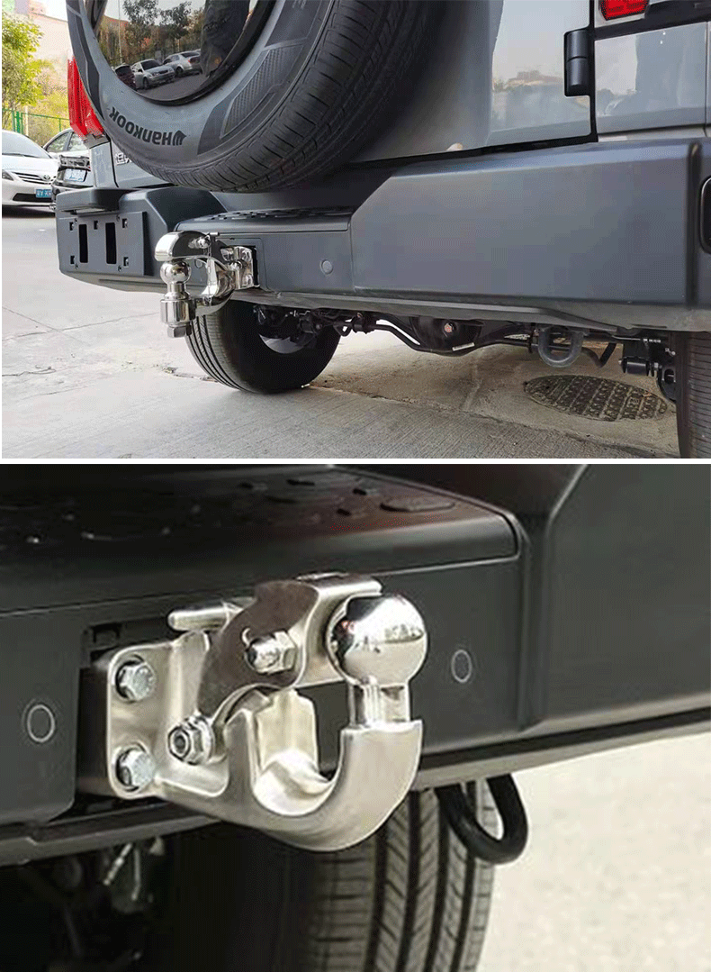 适用于魏派坦克300拖车钩越野改装后杠牵引勾流氓托车钩脱钩配件定制