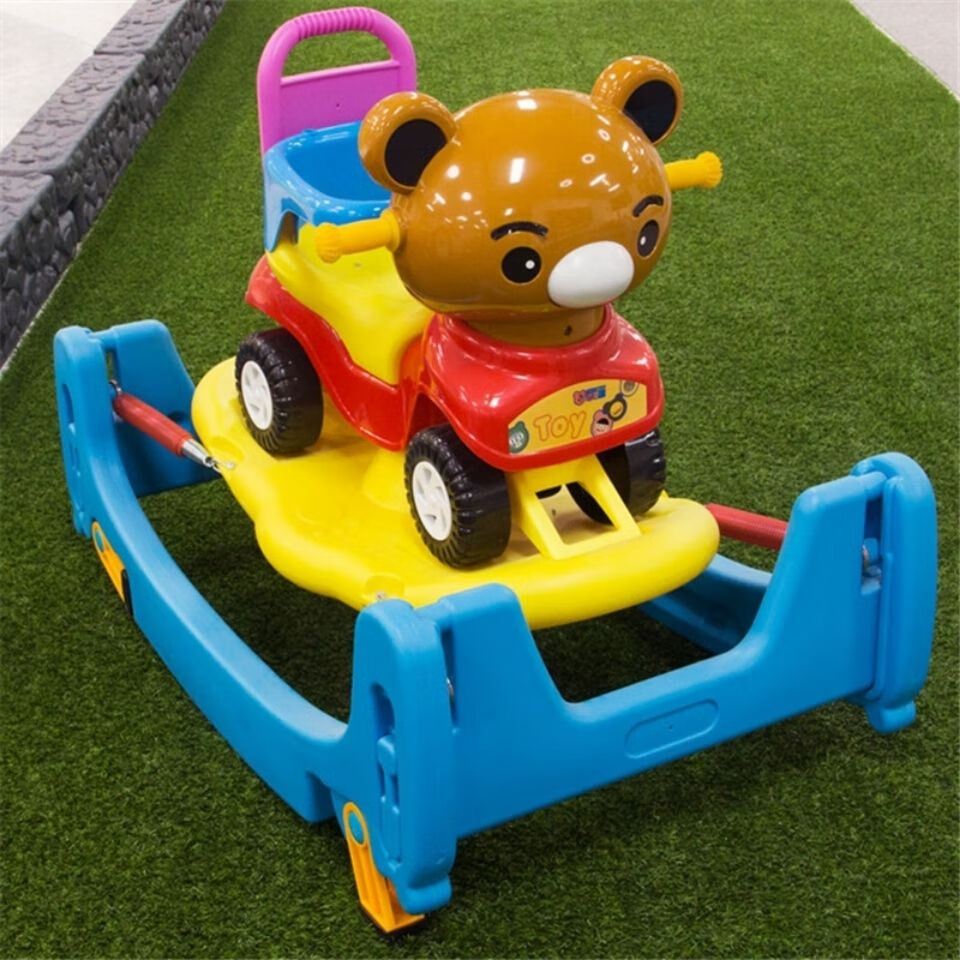 佳朔蹦蹦车儿童家用弹簧车爆笑虫子同款扭扭车宝宝摇摇乐抖音玩具摇马