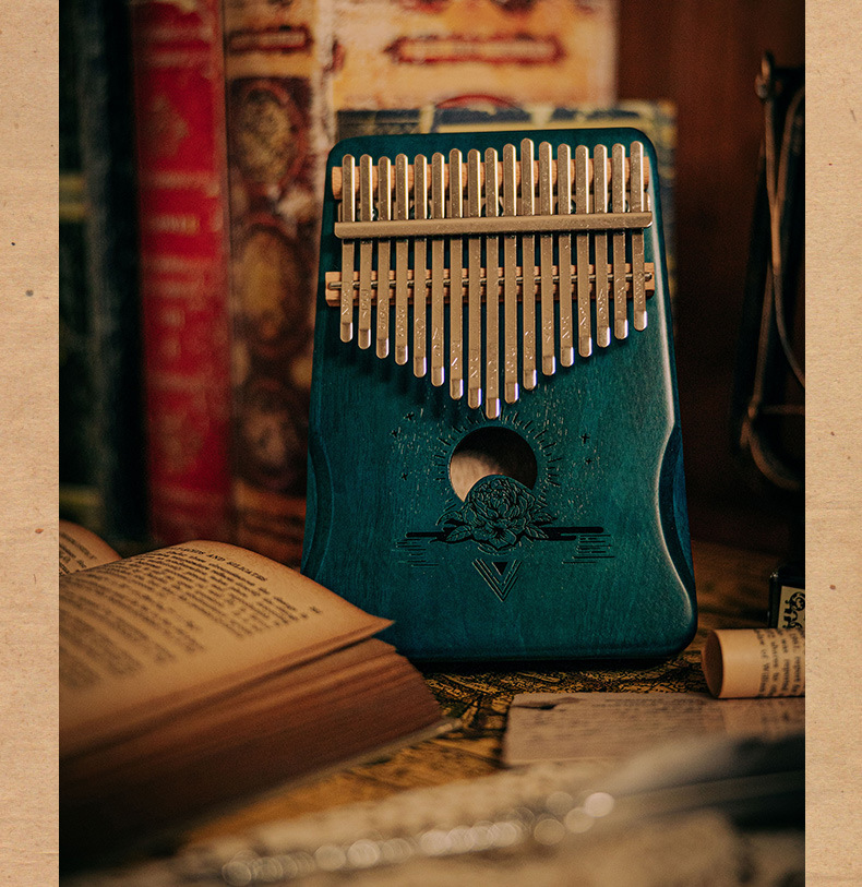 多昂拇指琴卡林巴琴手指琴 21音麋鹿-木色【图片 价格 品牌 报价】