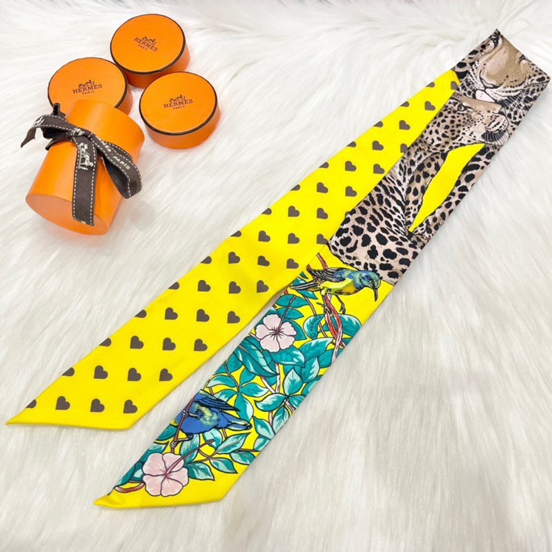 【二手95新】爱马仕(hermes)twilly 小丝巾 85x5cm 无盒 8【图片 价格