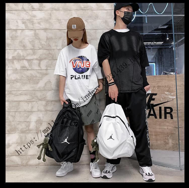 2022新款airjordan乔丹双肩包学生书包男女运动aj篮球包训练背包大