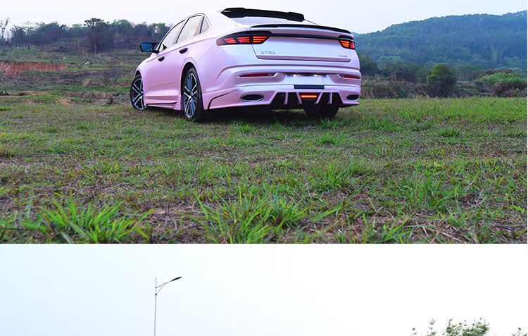 23款星瑞前铲吉利星瑞改装小包围外饰改装专用尾翼后视镜前唇前铲排气