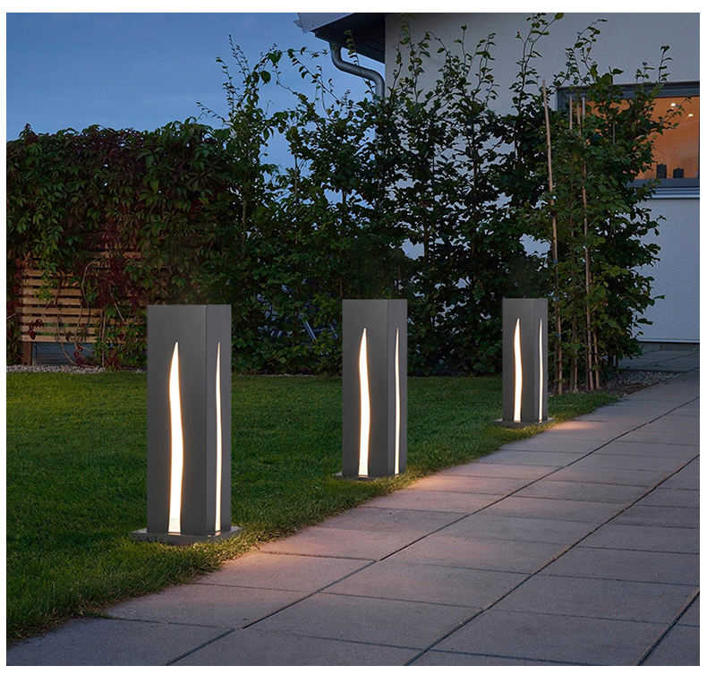 雷馨户外防水草坪灯现代简约创意景观灯室外小区庭院灯别墅花园草地灯