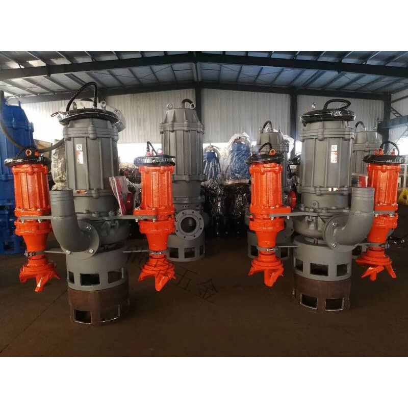 泥浆泵抽泥沙潜水抽沙泵吸砂泵河底小型鱼塘清淤耐磨渣浆泵 350方25米