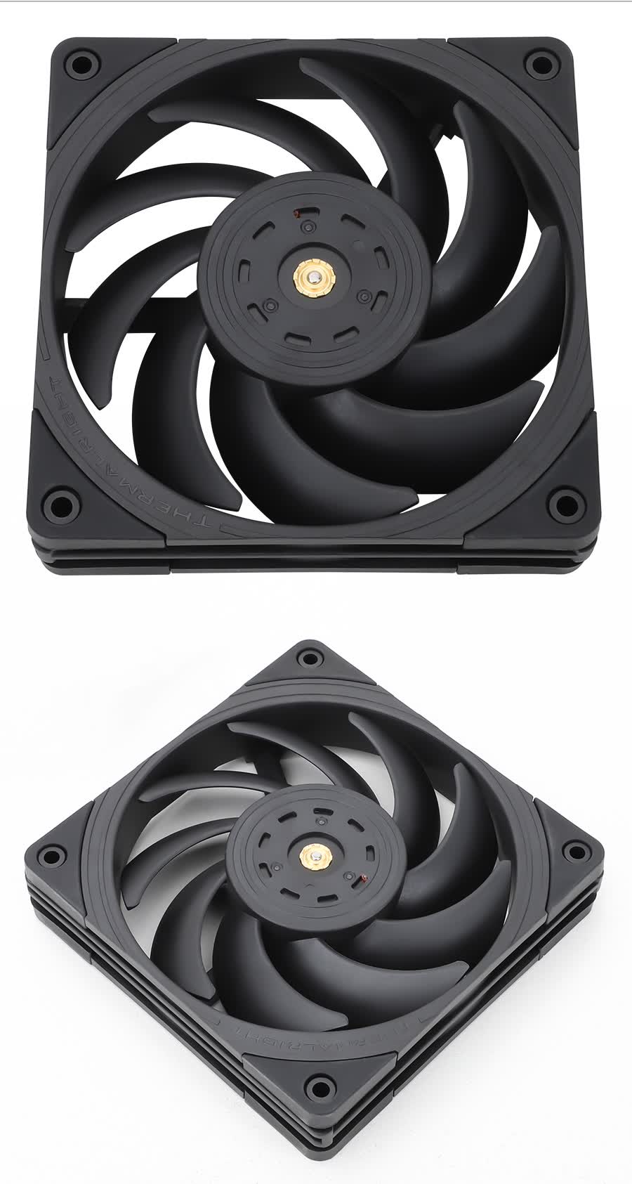 利民thermalrighttlb12extrem12cm工业级风压扇3150转速pwmtlc99cmpwm