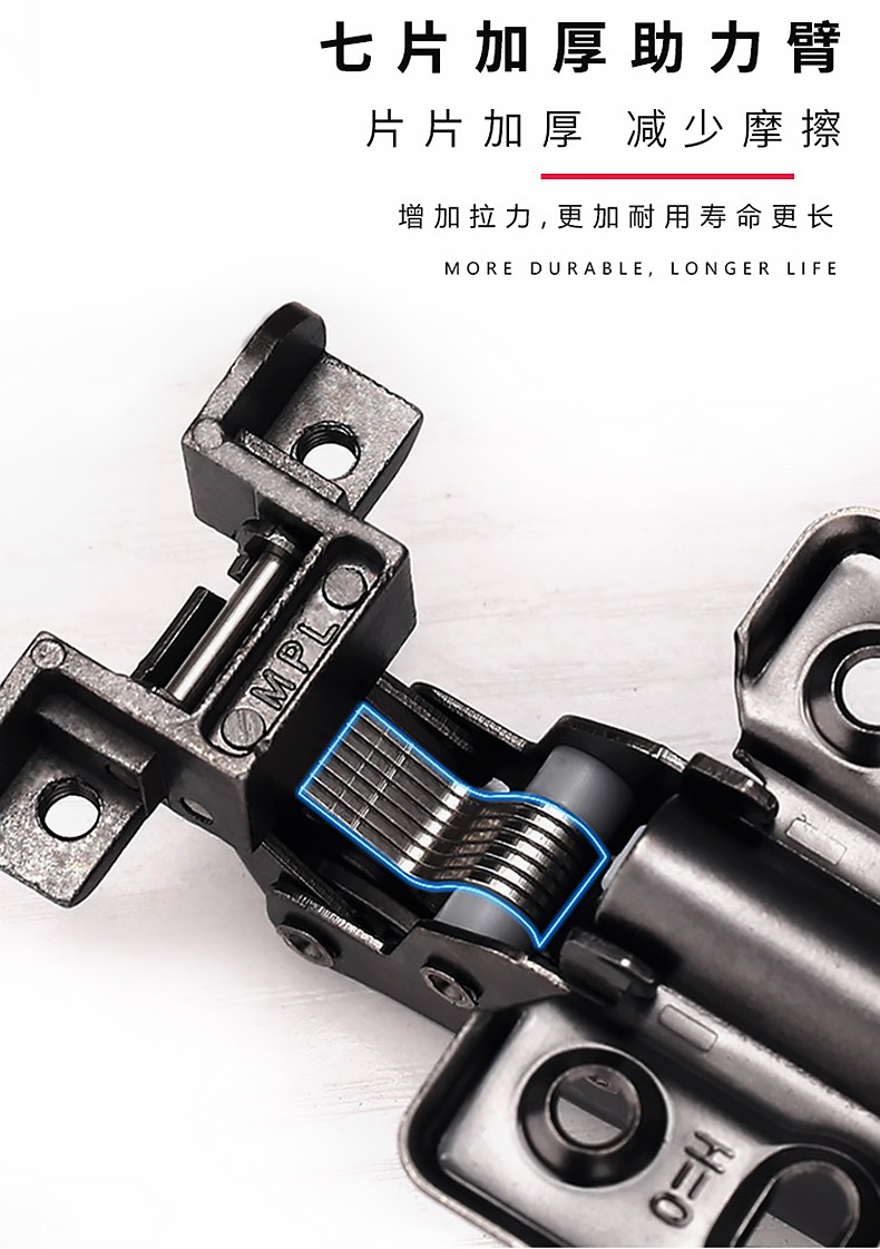 汇泰龙铝框门暗铰链枪黑色铝框门玻璃阻尼缓冲暗铰链特殊合页铝框门