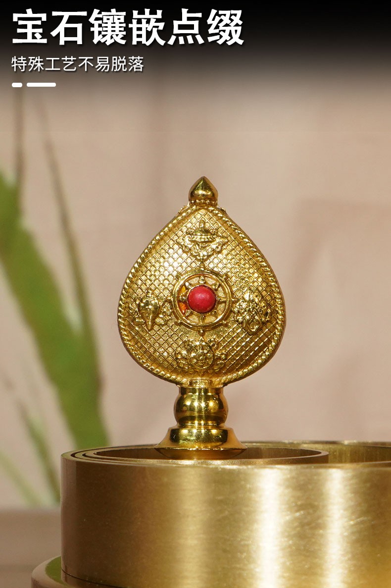 纯铜曼扎盘供佛光面曼茶罗曼达盘光身曼扎修盘无缝光滑