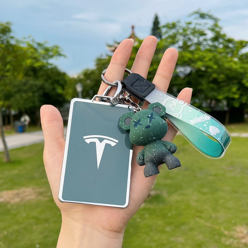 适用于特斯拉model3卡片钥匙套modely卡套models配件modelx遥控y丫