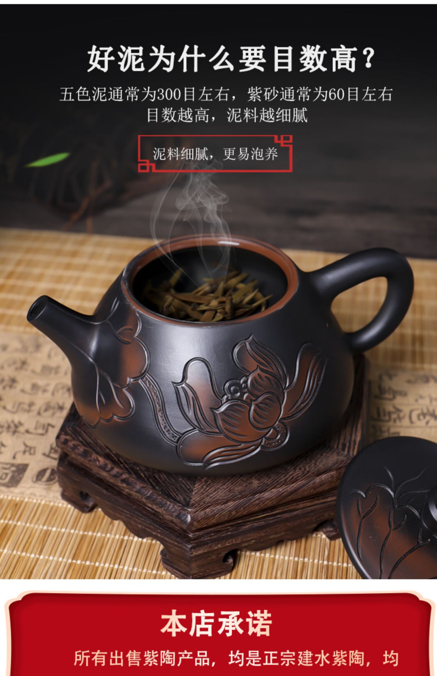 建水紫陶壶汉瓦 一壶云南建水紫陶茶壶家用紫砂壶陶瓷单壶功夫茶具