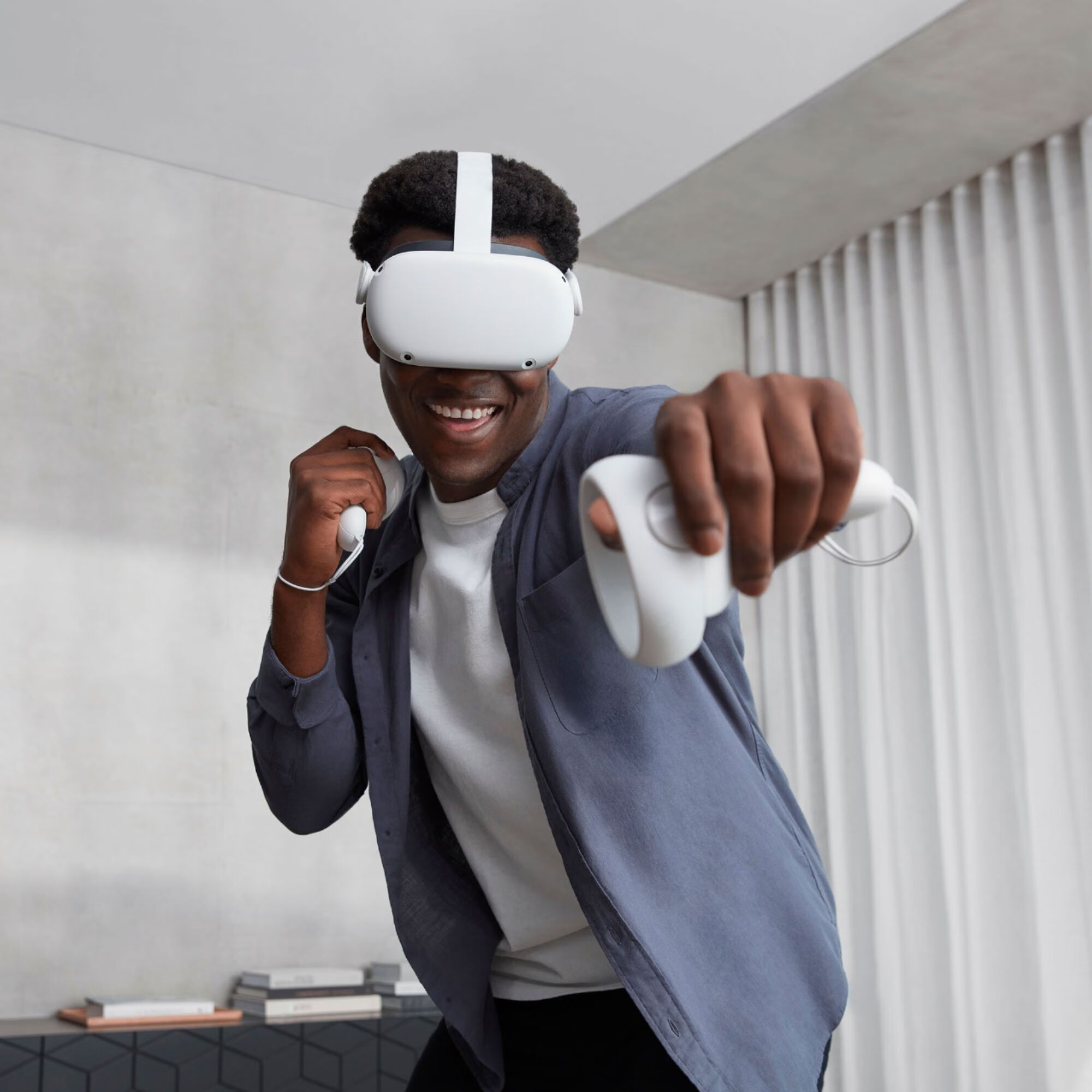oculus quest2 vr眼镜一体机 ar眼镜3d头盔vr体感游戏机quest二代设备