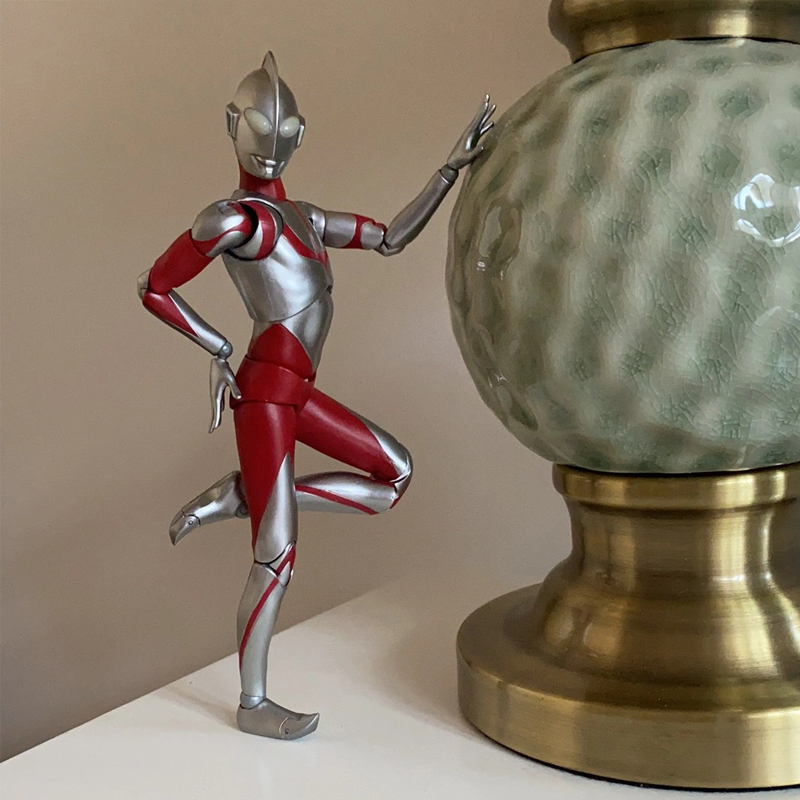 不舍天真妖娆软胶奥特曼 新奥特曼shf初代妖娆奥特曼软胶人偶超大多