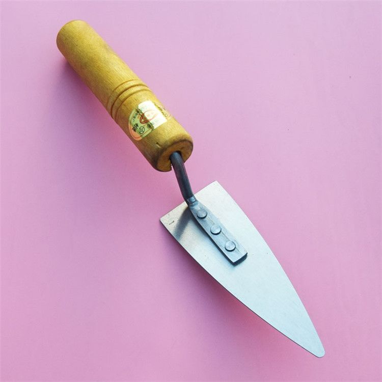 科适尖头小抹子铲灰瓷砖填缝工具抹灰刀抹泥铲子迷你小压刀抹腻子批刀