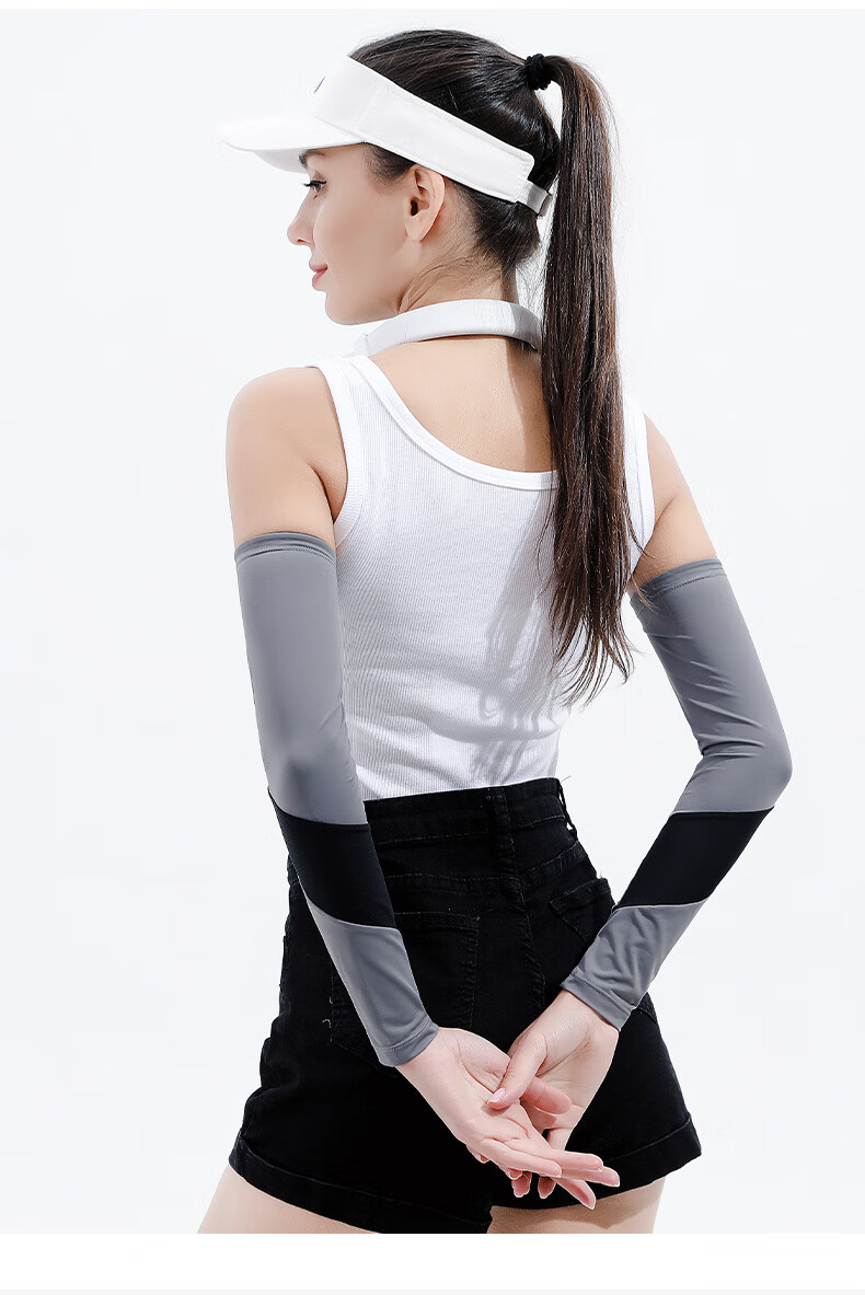 思倍卡冰袖防晒女夏天防紫外线袖套夏季护臂手臂套袖冰丝袖子手套胳膊