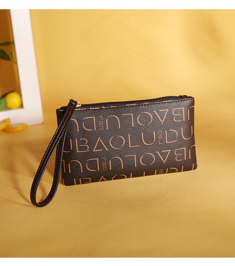 dubaolu/都宝路包包女包夏季新款个性手拿手机包钱包卡包休闲百搭 米